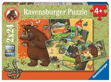 Gruffalo 2x24 dílků 2D Puzzle;Dětské puzzle - obrázek 1 - Ravensburger