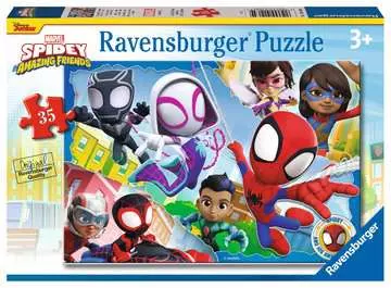 Spidey a jeho úžasní přátelé 35 dílků 2D Puzzle;Dětské puzzle - obrázek 1 - Ravensburger