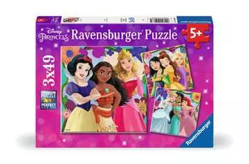 Disney Princess, 3x49pc Palapelit;Lasten palapelit - Kuva 1 - Ravensburger