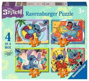 Disney: Stitch 4 v 1 2D Puzzle;Dětské puzzle - obrázek 1 - Ravensburger