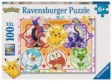 Puzzle 100 p XXL - Pokémon Écarlate et Violet Puzzle;Puzzle enfants - Image 1 - Ravensburger