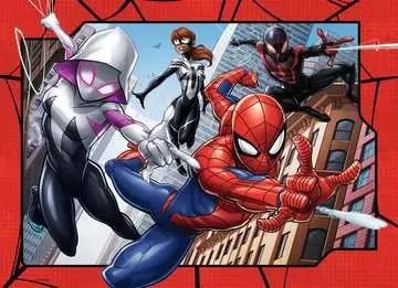 Marvel: Spider-Man 4x100 dílků 2D Puzzle;Dětské puzzle - obrázek 2 - Ravensburger