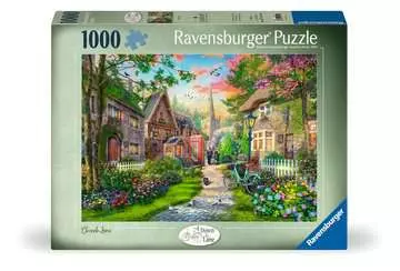 Procházka venkovskou uličkou 1000 dílků 2D Puzzle;Puzzle pro dospělé - obrázek 1 - Ravensburger