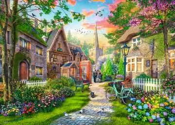 Procházka venkovskou uličkou 1000 dílků 2D Puzzle;Puzzle pro dospělé - obrázek 2 - Ravensburger