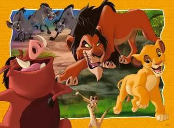 Puzzle 200 p XXL - Hakuna Matata / Disney Le Roi Lion Puzzle;Puzzle enfants - Image 2 - Ravensburger