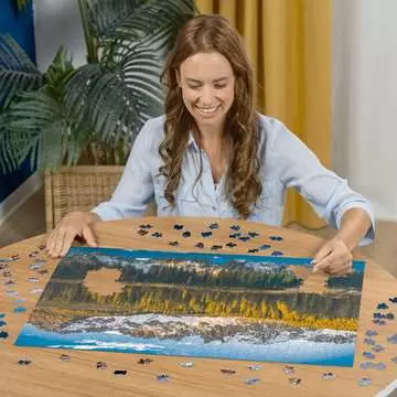 Jezero Karersee, Itálie 1000 dílků 2D Puzzle;Puzzle pro dospělé - obrázek 3 - Ravensburger