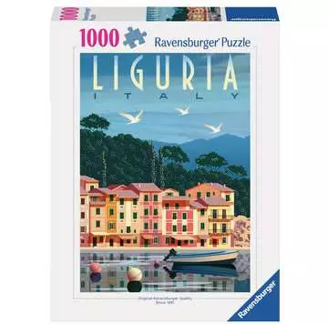Pohlednice z Ligurie 1000 dílků 2D Puzzle;Puzzle pro dospělé - obrázek 1 - Ravensburger