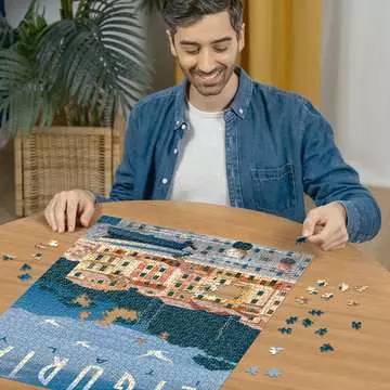 Pohlednice z Ligurie 1000 dílků 2D Puzzle;Puzzle pro dospělé - obrázek 3 - Ravensburger