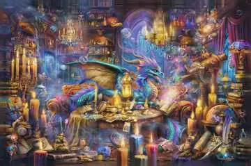 Dragon s Library Pussel;Vuxenpussel - bild 2 - Ravensburger