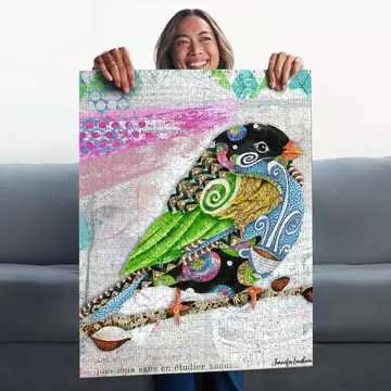 Swirly Bird Pussel;Vuxenpussel - bild 4 - Ravensburger