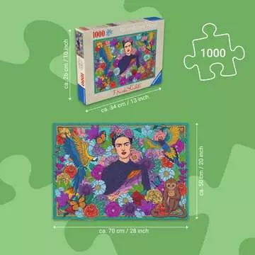Frida Kahlos Paradise Puzzels;Puzzels voor volwassenen - image 3 - Ravensburger