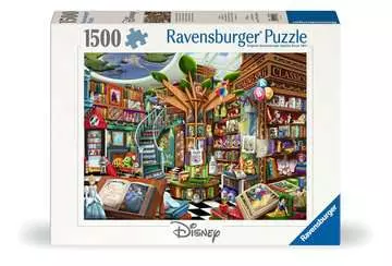 Disney Bokhandel med vidundere 1500 stk. Puslespill;Voksenpuslespill - bilde 1 - Ravensburger