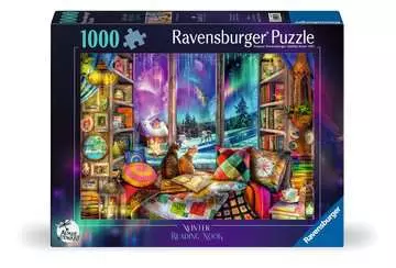 Winter Reading Nook, 1000pc Palapelit;Aikuisten palapelit - Kuva 1 - Ravensburger