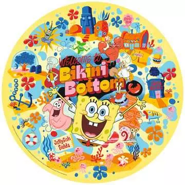 Spongebob Squarepants Circular, 500pc Pussel;Vuxenpussel - bild 2 - Ravensburger