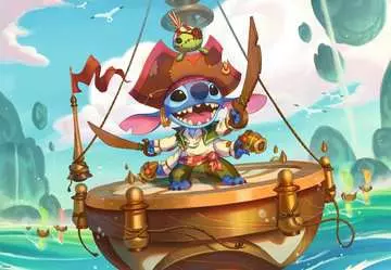 12001662　ディズニー・ロルカナ・パズル：スティッチ　エイリアンのバッカニーア 300ピース パズル;大人向けパズル - 画像 2 - Ravensburger