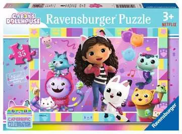 Gabby’s Dollhouse: Gábina a její koťátka 35 dílků 2D Puzzle;Dětské puzzle - obrázek 1 - Ravensburger