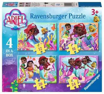 Disney: Ariel 4 v 1 2D Puzzle;Dětské puzzle - obrázek 1 - Ravensburger