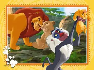 Disney: Lví král 4 v 1 2D Puzzle;Dětské puzzle - obrázek 3 - Ravensburger