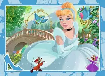 Disney: Princezny 4x100 dílků 2D Puzzle;Dětské puzzle - obrázek 4 - Ravensburger