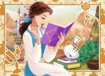 Disney: Princezny 4x100 dílků 2D Puzzle;Dětské puzzle - obrázek 5 - Ravensburger