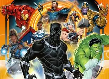 Marvel Avengers: Superhrdinové 4x100 dílků 2D Puzzle;Dětské puzzle - obrázek 2 - Ravensburger