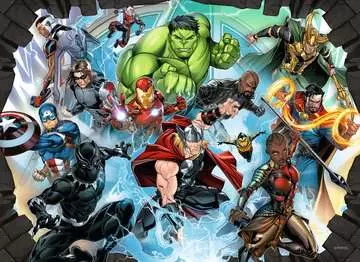 Marvel Avengers: Superhrdinové 4x100 dílků 2D Puzzle;Dětské puzzle - obrázek 3 - Ravensburger