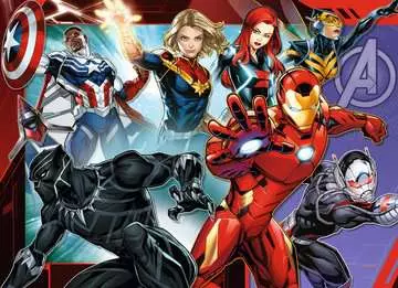 Marvel Avengers: Superhrdinové 4x100 dílků 2D Puzzle;Dětské puzzle - obrázek 4 - Ravensburger