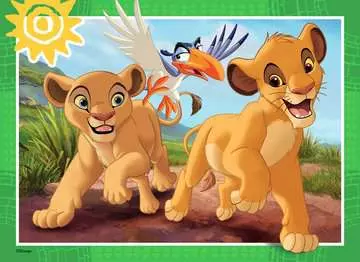 Disney: Lví král 4x42 dílků 2D Puzzle;Dětské puzzle - obrázek 2 - Ravensburger