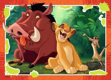 Disney: Lví král 4x42 dílků 2D Puzzle;Dětské puzzle - obrázek 3 - Ravensburger