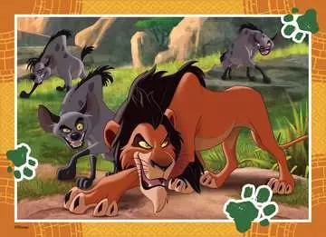 Disney: Lví král 4x42 dílků 2D Puzzle;Dětské puzzle - obrázek 4 - Ravensburger