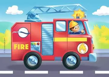 Moje první puzzle Záchranářská vozidla 2/3/4/5 dílků 2D Puzzle;Dětské puzzle - obrázek 2 - Ravensburger