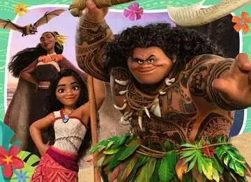 Disney: Vaiana 4x100 dílků 2D Puzzle;Dětské puzzle - obrázek 5 - Ravensburger