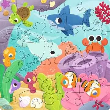 Sea Animals - Wooden Puslespill;Barnepuslespill - bilde 2 - Ravensburger