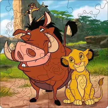 WOODEN Disney Løvens konge 22p Puslespill;Barnepuslespill - bilde 2 - Ravensburger