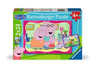 Peppa Pig 2x24p Palapelit;Lasten palapelit - Kuva 1 - Ravensburger