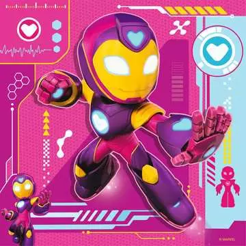 Iron Man & His Awesome Friends, 3x 49pc Palapelit;Lasten palapelit - Kuva 3 - Ravensburger