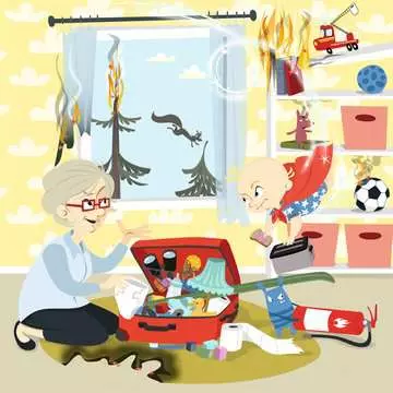 Super Charlie - Familjen Annorlunda 3x49p Pussel;Barnpussel - bild 4 - Ravensburger