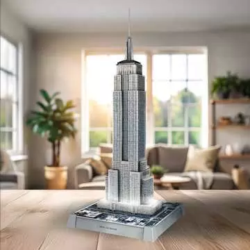 Empire State Building Light Up 3D Puzzle, 216pc 3D Puzzle®;Rakennukset - Kuva 6 - Ravensburger