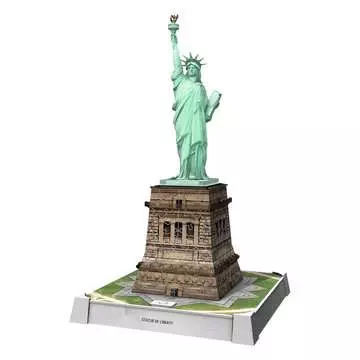 Statue de la Liberté illuminée 3D puzzels;Puzzle 3D Bâtiments - Image 2 - Ravensburger