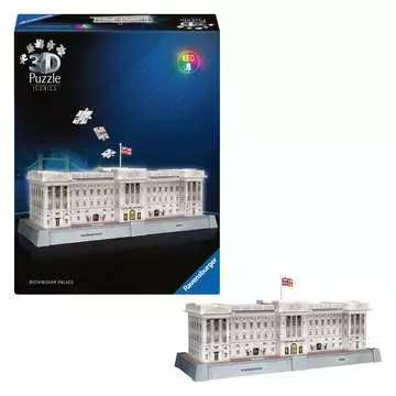 Iconics Buckingham Palace w. Light 216p 3D puzzels;Puzzle 3D Bâtiments - Image 3 - Ravensburger