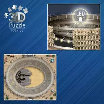 Colisée illuminé 3D puzzels;Puzzle 3D Bâtiments - Image 7 - Ravensburger