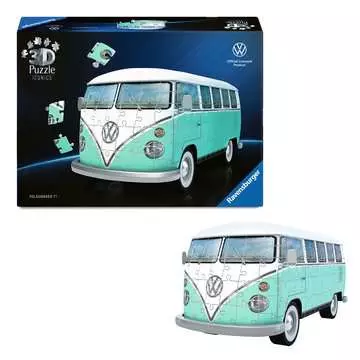 Volkswagen T1 Bulli 3D Puzzle, 108pc 3D Puzzle®;Muodot - Kuva 3 - Ravensburger