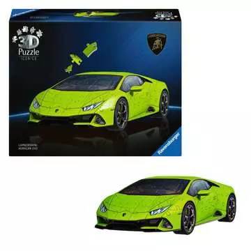 Iconics: Lamborghini Huracán EVO 3D puzzels;3D Puzzle Specials - image 3 - Ravensburger
