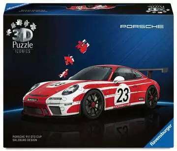 Porsche 911 GT3 Cup Salzburg 3D puzzels;Puzzle 3D Spéciaux - Image 1 - Ravensburger