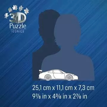 Porsche 911 GT3 Cup Salzburg 3D puzzels;Puzzle 3D Spéciaux - Image 5 - Ravensburger