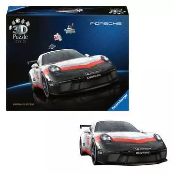Porsche 911 GT3 Cup 3D puzzels;Puzzle 3D Spéciaux - Image 3 - Ravensburger