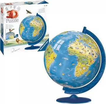 Children s Globe Puzzle-Ball 180pcs English 3D Puzzles;3D Puzzle Balls - image 4 - Ravensburger