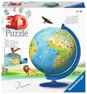 3D Globo 180 piezas 3D Puzzle;Globo - imagen 1 - Ravensburger