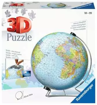 The World on V-Stand 3D Puzzle®;Puslebolde - Billede 1 - Ravensburger