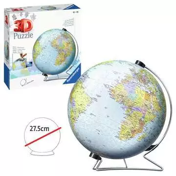 The World on V-Stand 3D Puzzle®;Palapelipallot - Kuva 3 - Ravensburger